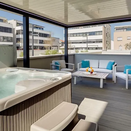 Apartment Luxury Olea With Jacuzzi & Pool